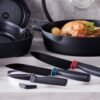 Cuchillo santoku 17.5cm acero inoxidable, colección Essence - Imagen 4