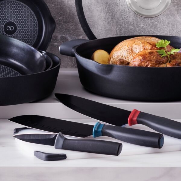 Cuchillo santoku 17.5cm acero inoxidable, colección Essence - Imagen 4