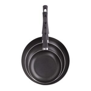 Juego de 3 pzs sarten (20 + 24 + 28cm) aluminio frida reeco especial vitro y gas