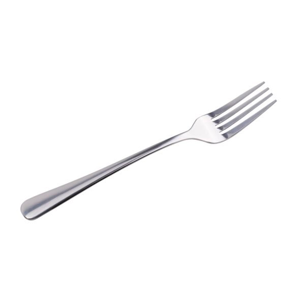 Set 3pc tenedores postre acero inox brillo natur - Imagen 3