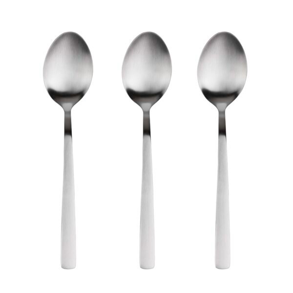 Set 3pc cuchara acero inox reciclado mate root