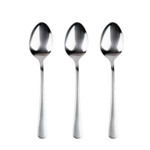 Set 3pc cuchara acero inox reciclado brillo natur