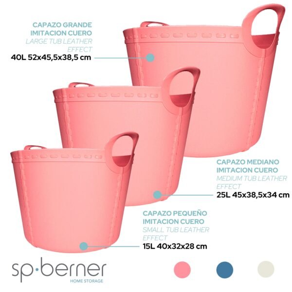 Life story cesto craft large 40l rose - Imagen 3