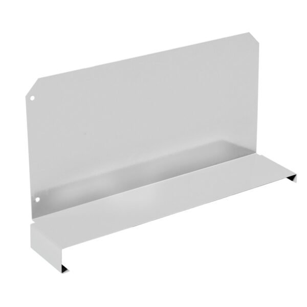 Divisor de pestaña para estantería Simonrack color blanco 600 x 200 mm