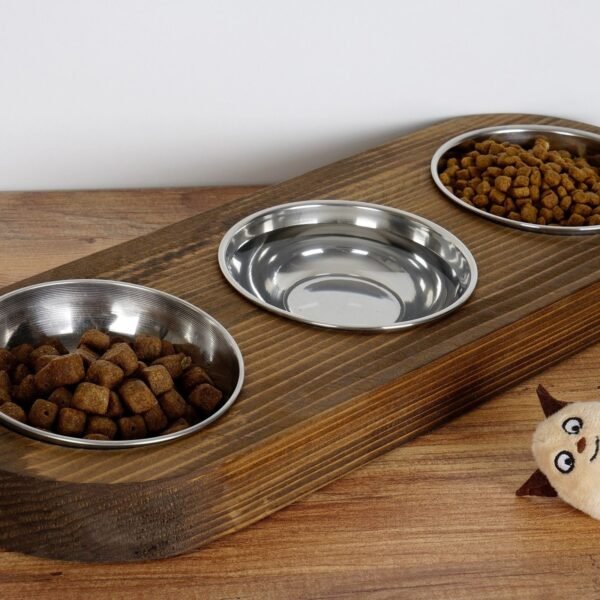 Recipiente para comida de mascotas ovalado - Imagen 3