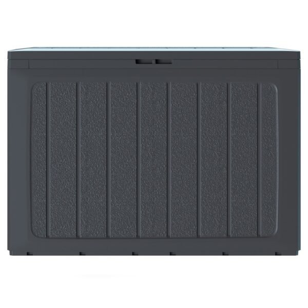 Baul de jardin 190 litros Prosperplast Boardebox de plastico en color antracita 78 x 43,3 x 55 cm - Imagen 2
