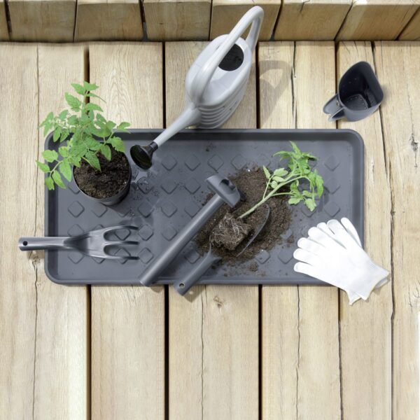 Juego de 6 herramientas de mano Prosperplast Respana Gardening en color antracita - Imagen 2