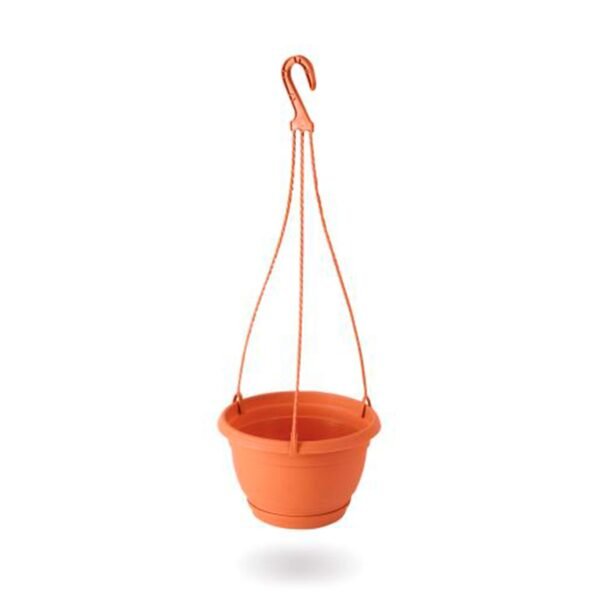 Macetero colgante AGRO 4,5L dimensiones (mm) 270x270x160 color Terracota