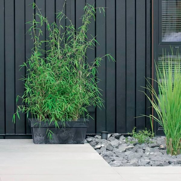 Maceta CUBE CASE BETON EFFECT 25,5L., dimensiones (mm) 587x264x236, color Hormigón - Imagen 4