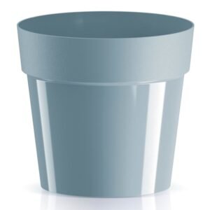 Maceta CUBE BASIC , dimensiones (mm) 235x235x216, color Gris claro