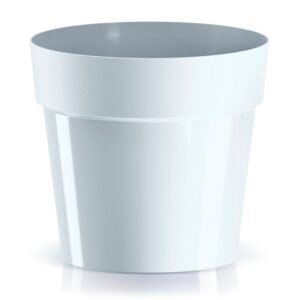 Maceta CUBE BASIC , dimensiones (mm) 235x235x216, color Blanco