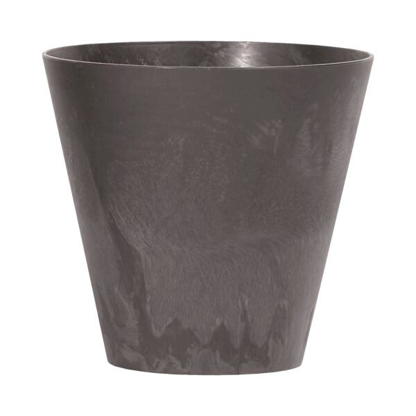 Maceta TUBUS BETON EFFECT 3,5L., dimensiones (mm) 200x200x187, color Antracita