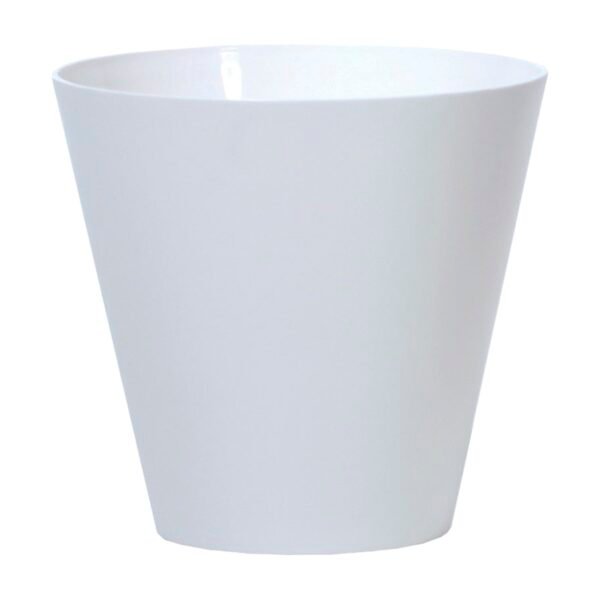 Maceta TUBUS 7L., dimensiones (mm) 250x250x233, color Blanco