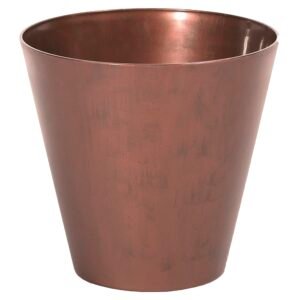 Maceta TUBUS CORTEN 28,5L., dimensiones (mm) 400x400x373, color Cobre