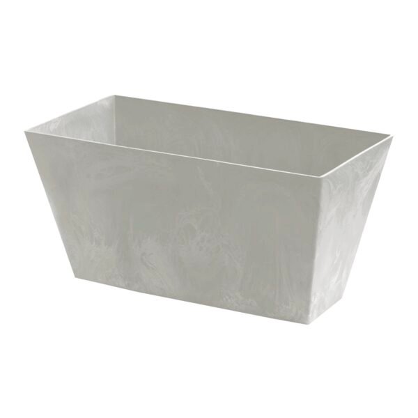 Maceta TUBUS CASE BETON EFFECT 12L., dimensiones (mm) 400x216x200, color Hormigón
