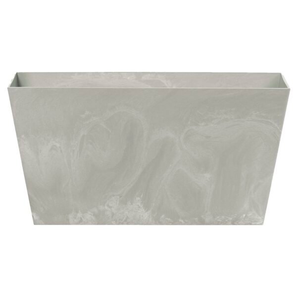 Maceta TUBUS CASE BETON EFFECT 12L., dimensiones (mm) 400x216x200, color Hormigón - Imagen 4