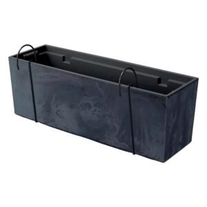 Maceta URBI CASE BETON EFFECT W , dimensiones (mm) 580x180x195, color Antracita