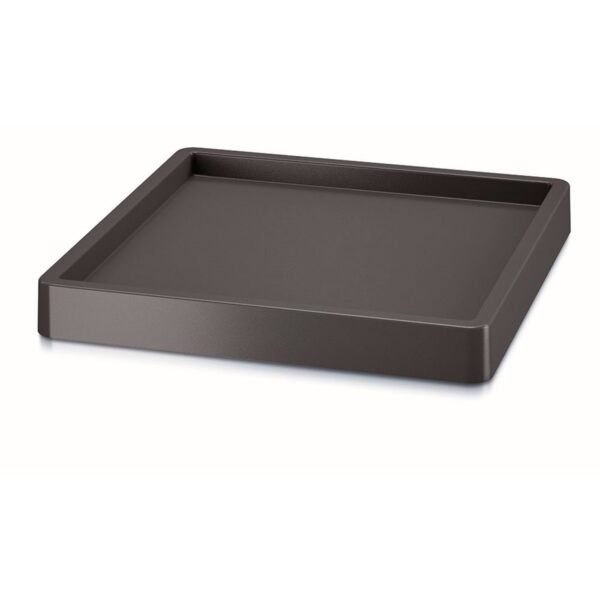 Plataforma móvil para macetacon ruedas MOBILE SAUCER SQUARE , dimensiones (mm) 292x292x57, color Antracita