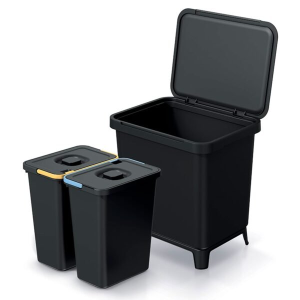 Sistema de clasificación de reciclaje 2 x 10 Litros KEDEN - Imagen 4
