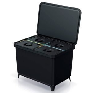 Sistema de clasificación de reciclaje 4 x 10L KEDEN