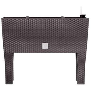 Jardinera c/patas mod. rato jh 600. c/autorriego 60x25x46cm. antracita