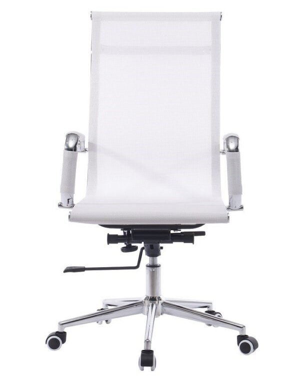 Sillón de oficina IGOR, alto, gas, basculante profundo, malla blanca - Imagen 3