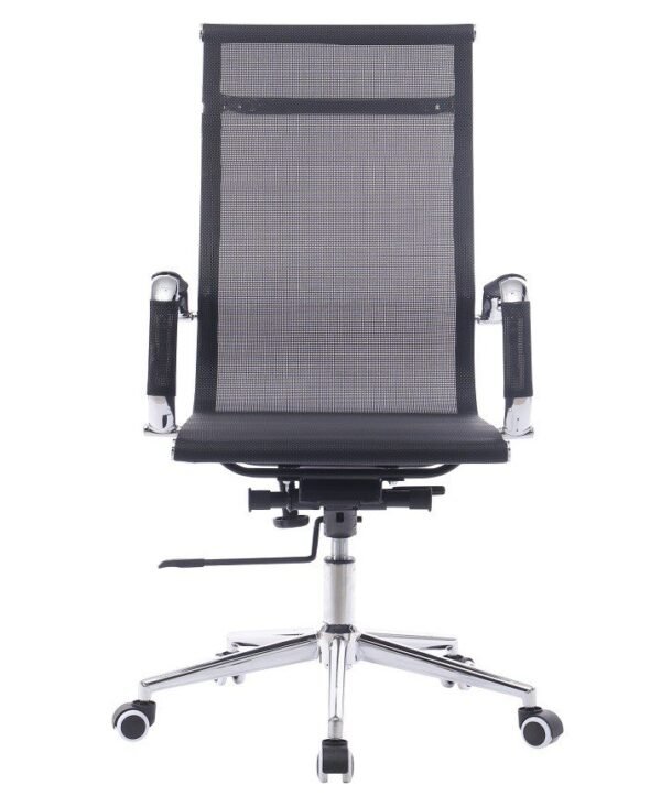 Sillón de oficina IGOR, alto, gas, basculante profundo, malla negra - Imagen 3