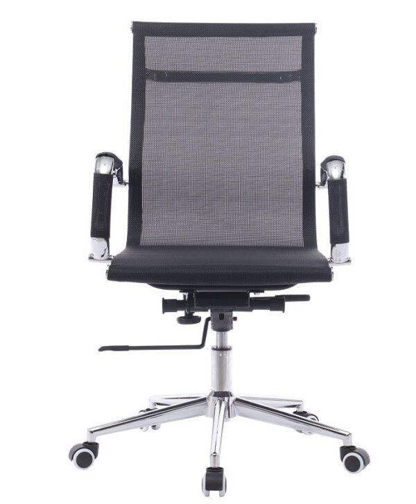 Sillón de oficina IGOR, giratorio, gas, basculante profundo, malla negra - Imagen 3