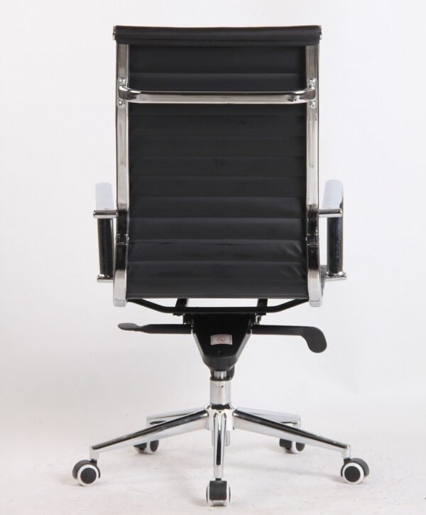 Sillón de oficina JOWY NEW, alto, similpiel negra - Imagen 6