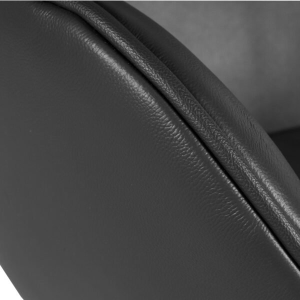Sillón EG (TE), fibra de vidrio, basculante, tapizado similpiel negra - Imagen 10