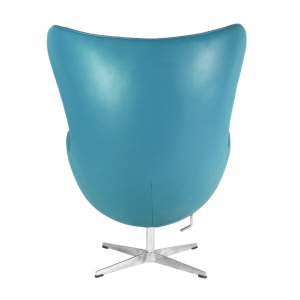 Sillón EG (TE), fibra de vidrio, basculante, tapizado similpiel turquesa - Imagen 6