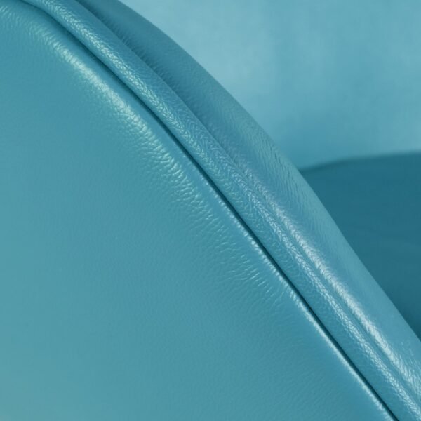 Sillón EG (TE), fibra de vidrio, basculante, tapizado similpiel turquesa - Imagen 10