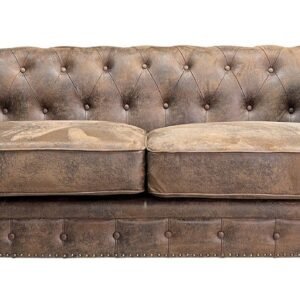 Sofá CHESTER PREMIUM, 3 plazas, similpiel vintage