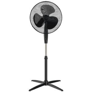 Ventilador de pie Nametil Ø43cm 45W Negro