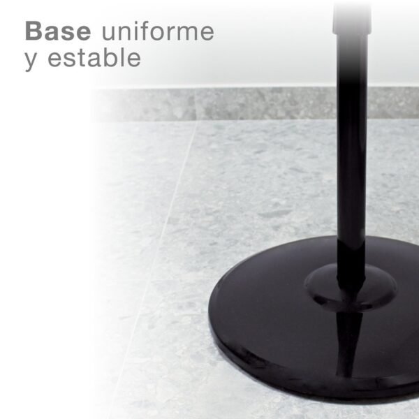 Ventilador de pie Tehri con mando y temporizador Ø43cm 30W motor DC Negro - Imagen 4