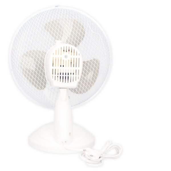 Ventilador sobremesa Lindi Ø34cm 40W Blanco - Imagen 7