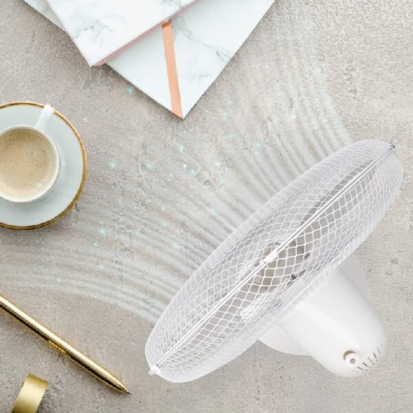 Ventilador sobremesa Lindi Ø43cm 45W Blanco - Imagen 6